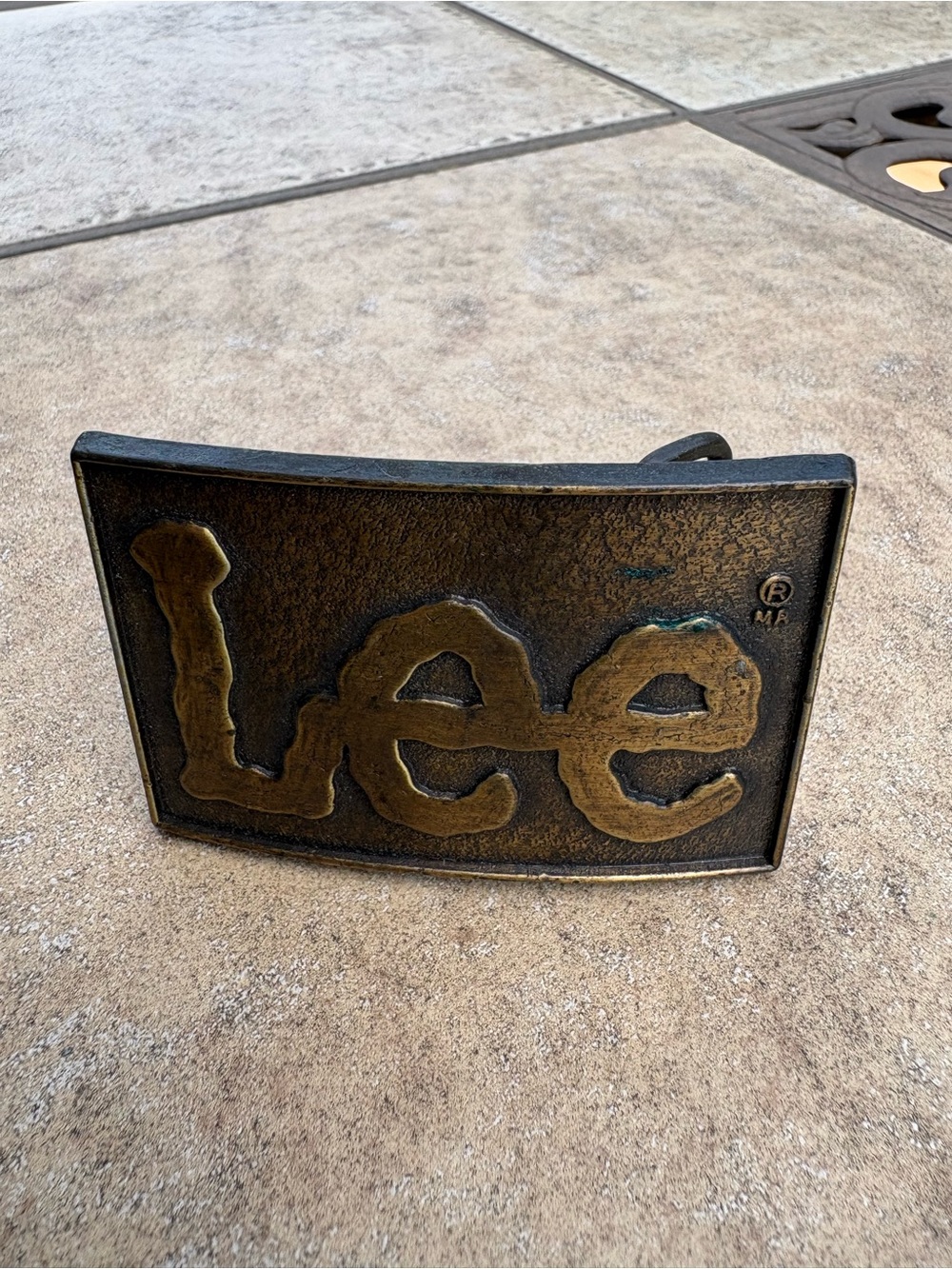 Lee Brass-metal Belt Buckle